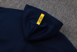 2025-26 Boca Juniors Royal blue Hoodie Jacket Tracksuit #F632