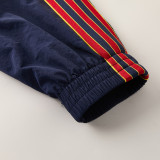 2026-27 Roma Royal blue Half Pull Windbreaker (半拉风衣)
