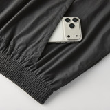 2026-27 RMA Dark gray Half Pull Windbreaker (半拉风衣)