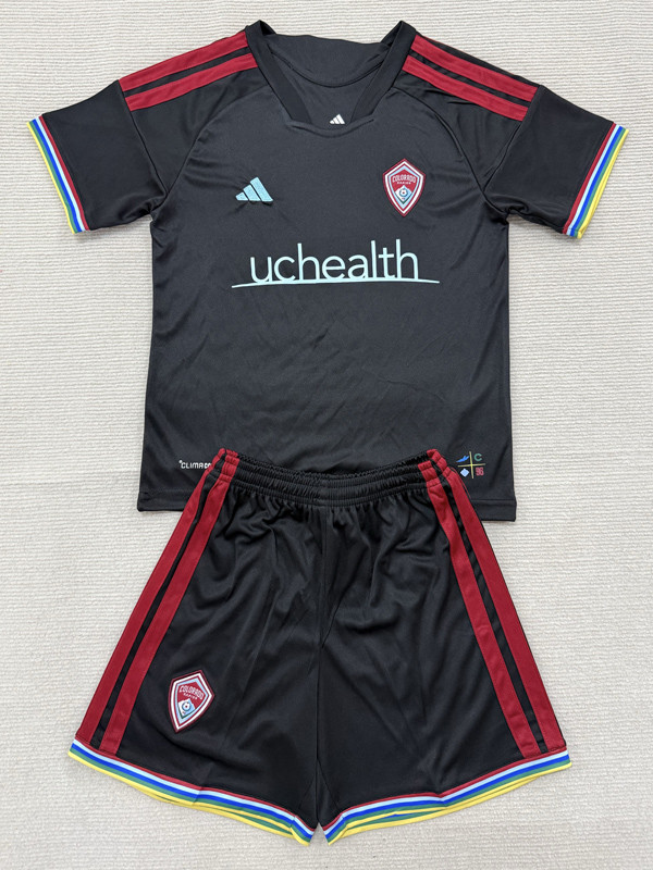 2026-27 Colorado Rapids Home Kids Soccer Jersey