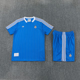 2026-27 RMA Blue Training Short Suit