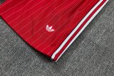 2025-26 Man Utd Red Tank top and shorts suit