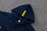 2025-26 Flamengo Royal blue Hoodie Jacket Tracksuit #F634
