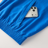 2026-27 RMA Fancy blue Half Pull Windbreaker (半拉风衣)