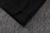 2025-26 Ajax Black Hoodie Jacket Tracksuit #F639