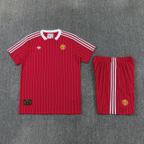 2025-26 Man Utd Red Training Short Suit