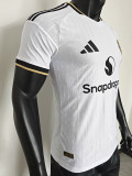 2026-27 Man Utd White Player Version Fans Soccer Jersey