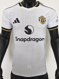2026-27 Man Utd White Player Version Fans Soccer Jersey