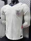 2026-27 England Home Long Sleeve Player Version Soccer Jersey (长袖球员)