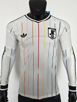 2026-27 Japan Away Long Sleeve Player Version Soccer Jersey (长袖球员)