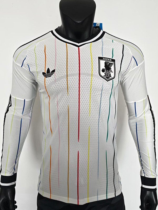 2026-27 Japan Away Long Sleeve Player Version Soccer Jersey (长袖球员)