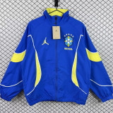 2026-27 Brazil Jordan Blue Windbreaker