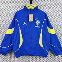 2026-27 Brazil Jordan Blue Windbreaker