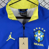 2026-27 Brazil Jordan Blue Windbreaker
