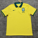 2026-27 Brazil Yellow Polo Short Sleeve