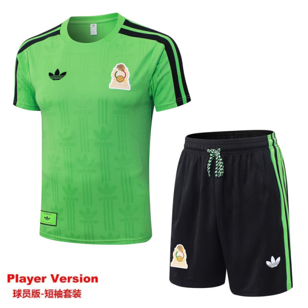 2026-27 Mexico Green Player Version Training Short Suit (球员短套装)#D2604