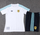 2026-27 Argentina White Player Version Training Short Suit (球员短套装)#D2604