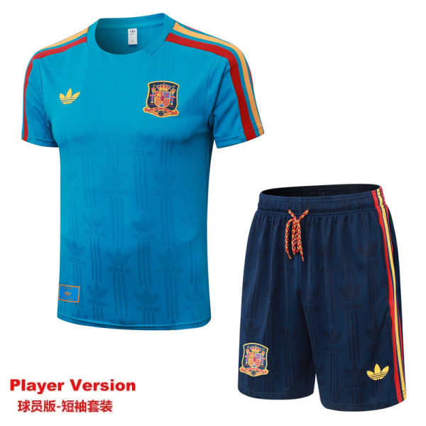 2026-27 Spain Lake blue Player Version Training Short Suit (球员短套装)#D2604
