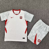 2026-27 Poland Home Kids Soccer Jersey