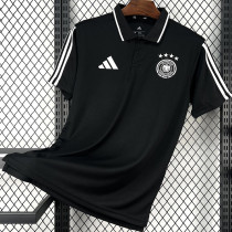 2026-27 Germany Black Polo Short Sleeve