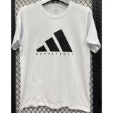 T294 AD White High Quality Casual T-Shirt