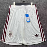 2026-27 Spain White Shorts Pants