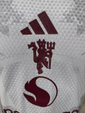 2026-27 Man Utd Special Edition Player Version Training shirts (玫瑰花纹)