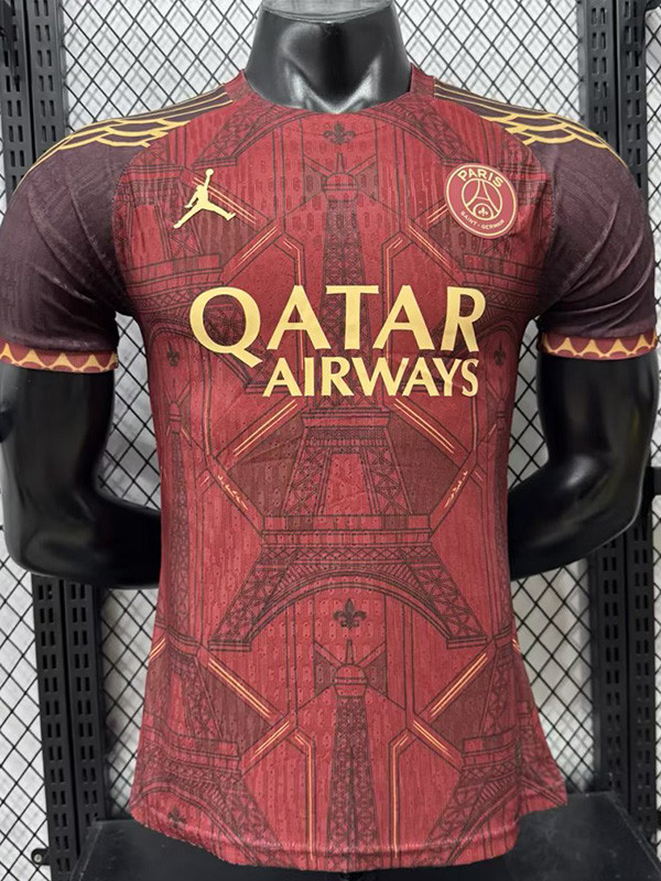 2025-26 PSG Brown Special Edition Player Version Training shirts (D)