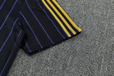 2026-27 Man Utd Black Short shirts and Long trousers Suit (圆领)