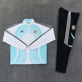 2026-27 Argentina White Windbreaker Suit (风衣套装)