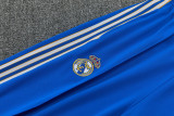 2026-27 RMA Fancy blue Short shirts and Long trousers Suit (圆领)