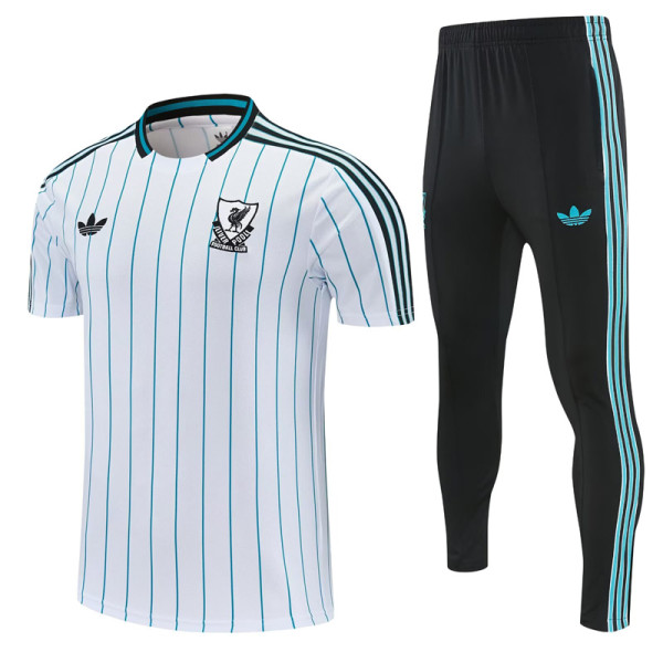 2026-27 LIV White Short shirts and Long trousers Suit (圆领)