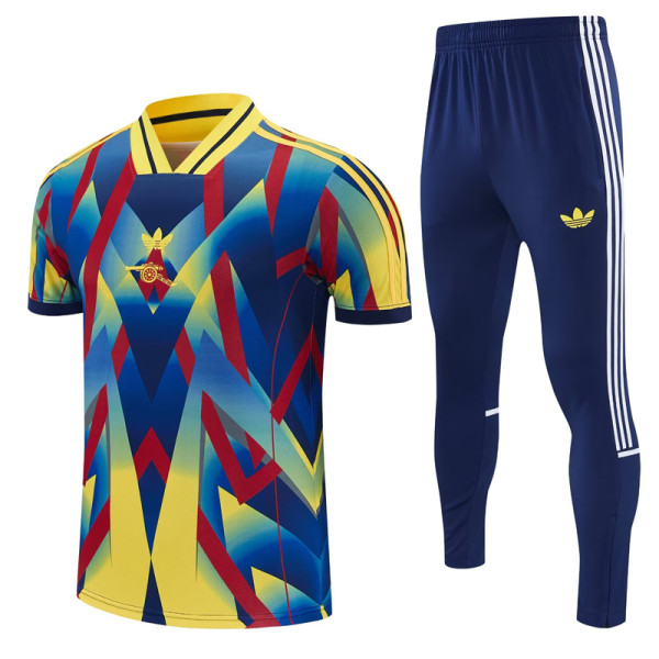 2026-27 ARS Yellow Short shirts and Long trousers Suit (圆领)