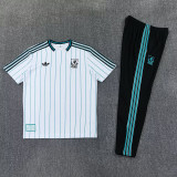 2026-27 LIV White Short shirts and Long trousers Suit (圆领)