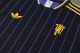 2026-27 Man Utd Black Short shirts and Long trousers Suit (圆领)