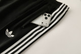 2026-27 JUV Black Jacket Tracksuit #01