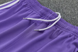 2026-27 RMA Purple Short shirts and Long trousers Suit (圆领)