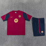 2026-27 BAR Brown Red Training Short Suit