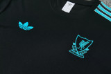 2026-27 LIV Black Short shirts and Long trousers Suit (圆领)
