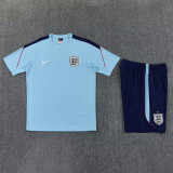 2026-27 England Light blue Training Short Suit