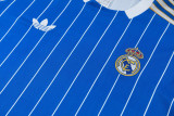 2026-27 RMA Fancy blue Short shirts and Long trousers Suit (圆领)
