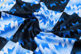 2026-27 Man Utd Blue Short shirts and Long trousers Suit (圆领)