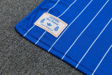 2026-27 RMA Fancy blue Short shirts and Long trousers Suit (圆领)