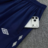 2026-27 England Royal blue Windbreaker Suit (风衣套装)