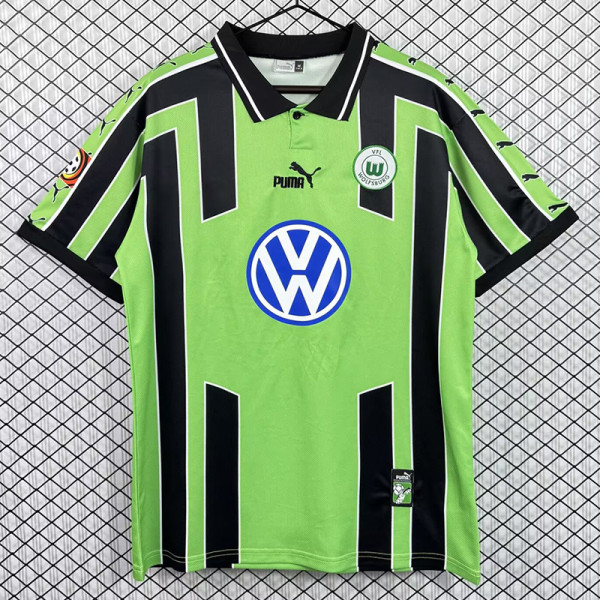 1999-2000 Wolfsburg Away Retro Soccer Jersey