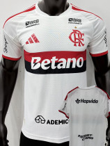2026-27 Flamengo Away (Print Sponsors) Player Version Soccer Jersey (全广告)