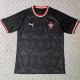 2026-27 Portugal Black Special Edition Fans Training shirts (红圆领)