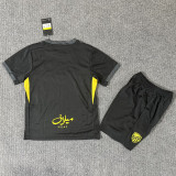 2025-26 Ittihad Club Black Kids Soccer Jersey