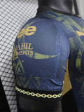 2026 Al-Hilal Blue Black Special Edition Player Version Soccer Jersey (金广告)