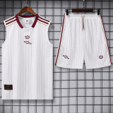 2025-26 ARS White Tank top and shorts suit